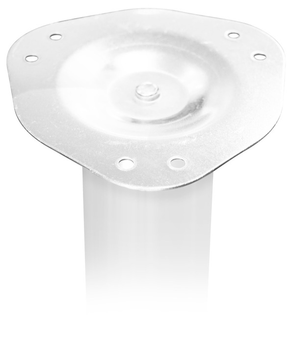 Bordsben Ø60 mm x 70 cm Stål Vit Home>it